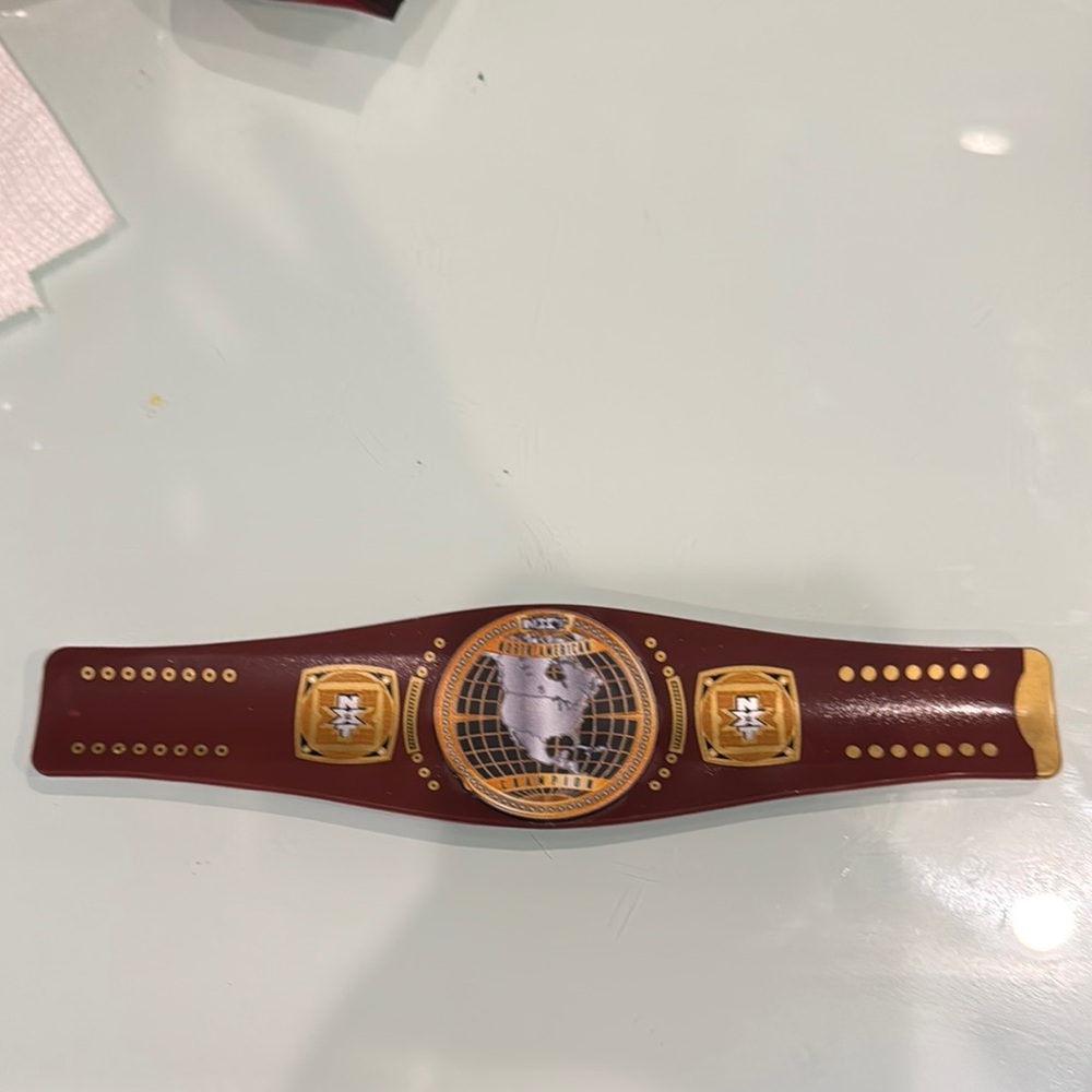 NXT north American Championship slapband